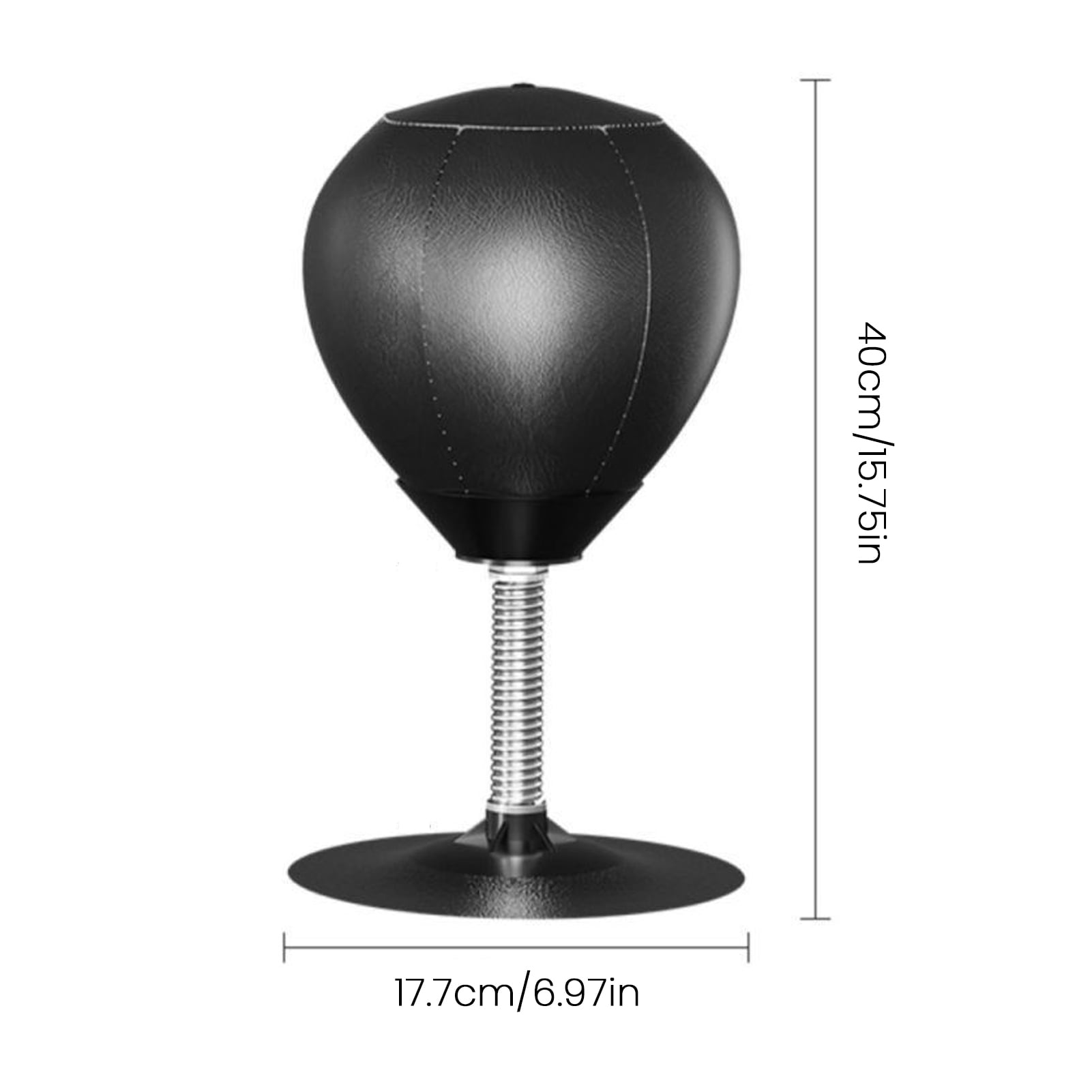 Hyasfey Desktop Punching Bag with Suction Cup Stress Relief Boxing Speed Ball Kids Adults Reaction Speed Training Boxing Bag Home Office Desk Toy