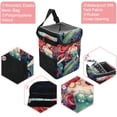 thumbnail image 2 of Mermaid Foldable Car Trash Can with Lid, Leak-proof Hanging Storage Bag - Trash Can for Car, Car Garbage Can, 2 of 6