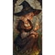 thumbnail image 5 of Hilo Algodón Ecológico Bordado Punto Cruz Bruja Halloween Impreso 11CT 40x70cm, 5 of 9