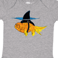thumbnail image 4 of Inktastic Funny Goldfish with Shark Fin Boys or Girls Baby Bodysuit, 4 of 5