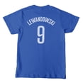 thumbnail image 3 of Youth 1863FC Robert Lewandowski Blue Barcelona Player T-Shirt, 3 of 3