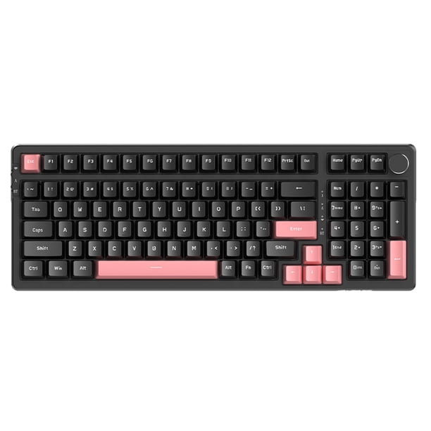 Teclado para juegos de 99 teclas compatible con Bluetooth 5.0 USB Ajazz AK992 para computadora PC