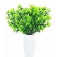 thumbnail image 1 of 4 piezas de plantas artificiales para exteriores, plantas artificiales en macetas, plantas falsas, plantas artificiales realistas verdes para el hogar, la oficina, el escritorio de la casa,, 1 of 5