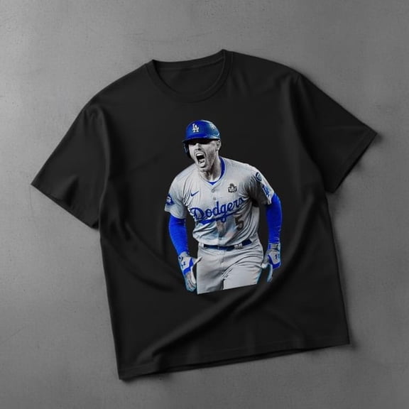 Freddie Freeman T-Shirt: Los Angeles Baseball, Unisex Oversized Fit