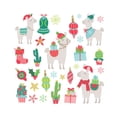 thumbnail image 1 of adviicd Christmas Wall Sticker Cartoon Animal Self Adhesive Wall Sticker Children's Room Christmas Decorations Sticker, 1 of 5