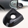 thumbnail image 4 of Drivers Door Lock Cover, Door Lock Bezel Stable Performance Abs Materials  For Micra K13 For Juke Black, 4 of 8