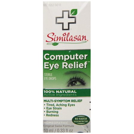 UPC 885107831340 product image for Similasan Computer Eye Relief Eye Drops, 0.33 Fluid Ounce | upcitemdb.com
