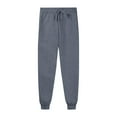 thumbnail image 3 of TNNZEET Women's Joggers with Pockets - High Waisted Sweatpants Tapered Leg Drawstring Lightweight Athletic Pants for Sports and Casual Wear,Dark Gray,2XL, 3 of 3