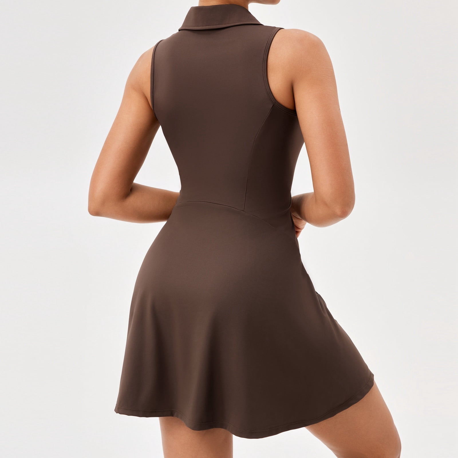 Afdoent Dresses For Women Dress For Women Tennis Dresses With Pockets Sleeveless Sport Active Workout Athletic Dress Beach Vacation Clothes Classic