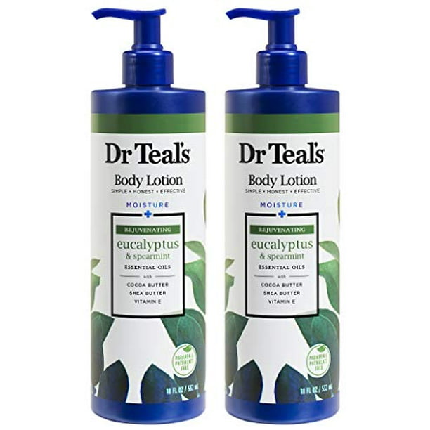 Dr. Teal's Body Lotion Moisture Plus Rejuvenating Eucalyptus