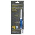 thumbnail image 4 of Jw Grip Soft Flea Pet Comb, Grey/yellow Plastic Grip Handle Easy to Use, 4 of 5