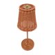 thumbnail image 1 of Lámpara Que Funciona Con Pilas, Lámpara De Mesa De Ratán Moderna, Recargable Y Versátil, Respetuosa Con Los Ojos, Para Uso En Interiores Y Exteriores, 1 of 7