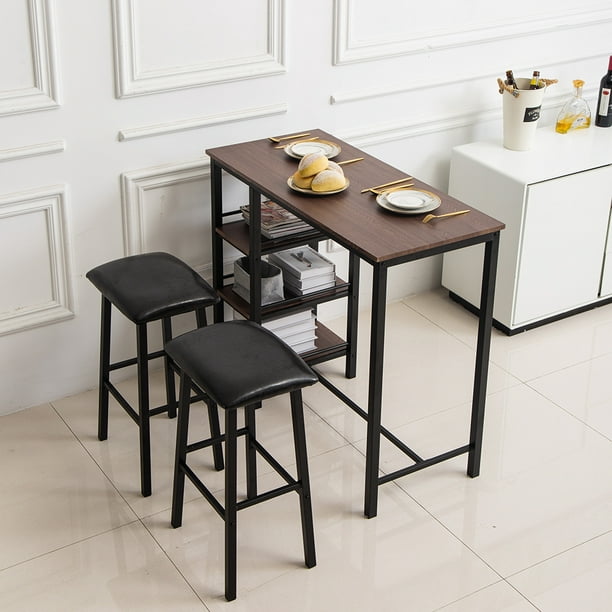 Pub Table And Chairs Dining Set, Modern Counter Height Dining Table And Chairs