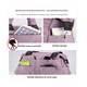 thumbnail image 3 of Bolso Belug   Multifuncional Impermeable Violeta, 3 of 4