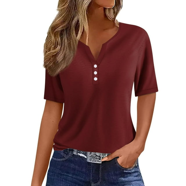 Blusa gráfica de manga corta para mujer: sudadera con estampado geométrico, cuello redondo, top informal elegante para salidas de verano y regalos.