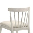 thumbnail image 4 of 2-Piece Dining Side Chair Set Rustic Modern Farmhouse Design Vintage Inspired Kitchen or Dining Room Use Durable Wood Construction Quick Assembly, 4 of 9