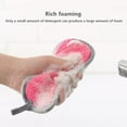 thumbnail image 5 of Kitchen Cleaning Sponge Double Sided Sponge Scrubber Sponges for Dishwashing Scouring Pad Dish Cloth Kitchen Cleaning Tools (Silvery  2PCS), 5 of 7