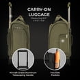 thumbnail image 3 of Valija Briggs & Riley Cabin Spinner 42x37x22 cm Oliva, 3 of 9