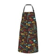 thumbnail image 2 of Naloa BBQ Barbecue Grill Apron Kitchen Aprons with Pockets for Women Men Chef, 2 of 8