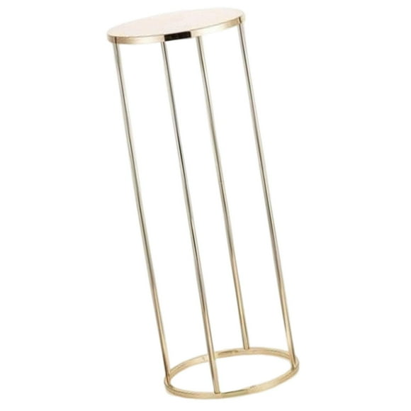 Soporte de flores de boda Display de flores Central Piece Iron Soporte de arreglo de disposición floral decorativa para recepción Decoración del hogar L