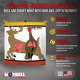 thumbnail image 2 of Morrell Yellow Jacket MOD Pro Buck and Turkey Polypropylene Wrap, White/Tan, 2 of 7