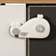 thumbnail image 3 of Cerraduras de seguridad para bebés para niños Cajones a prueba de bebés Pestillos de armario con cinta adhesiva para muebles Accesorios de cocina, 3 of 7