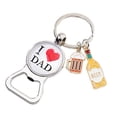 thumbnail image 1 of Llavero con abrebotellas, llavero creativo, llavero de coche, regalos para papá Estilo F, 1 of 9