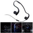 thumbnail image 1 of Auriculares con cable de conducción ósea Yotijar Estéreo doble con micrófono Negro, 1 of 10