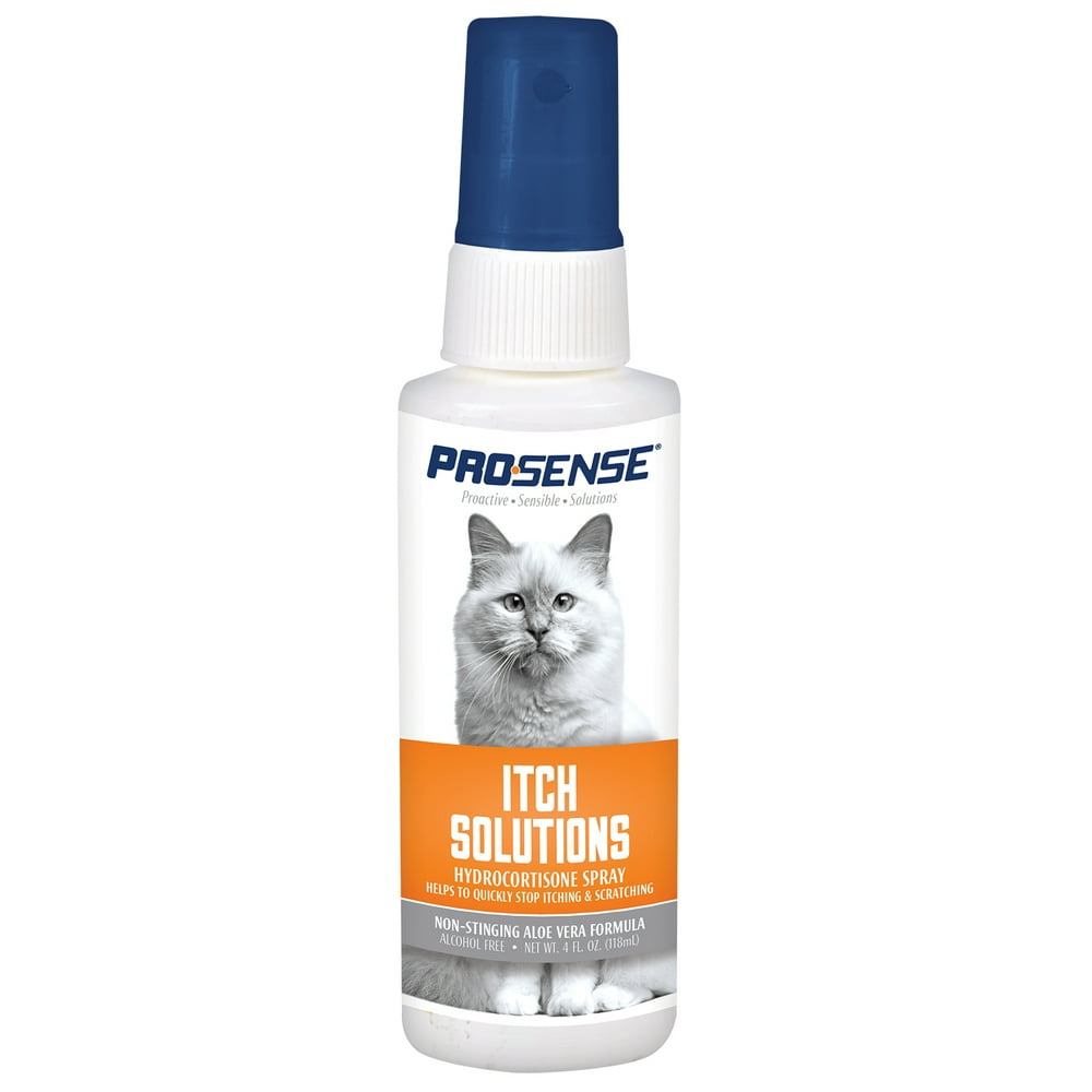 ProSense Itch Solutions Hydrocortisone Spray for Cats, 4Ounce