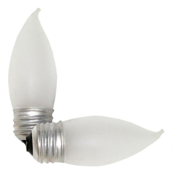 Osram Sylvania 13441 Decorative Incandescent Lamp, 40 W, 120 V, B10, Medium Screw ,, 1500 hr