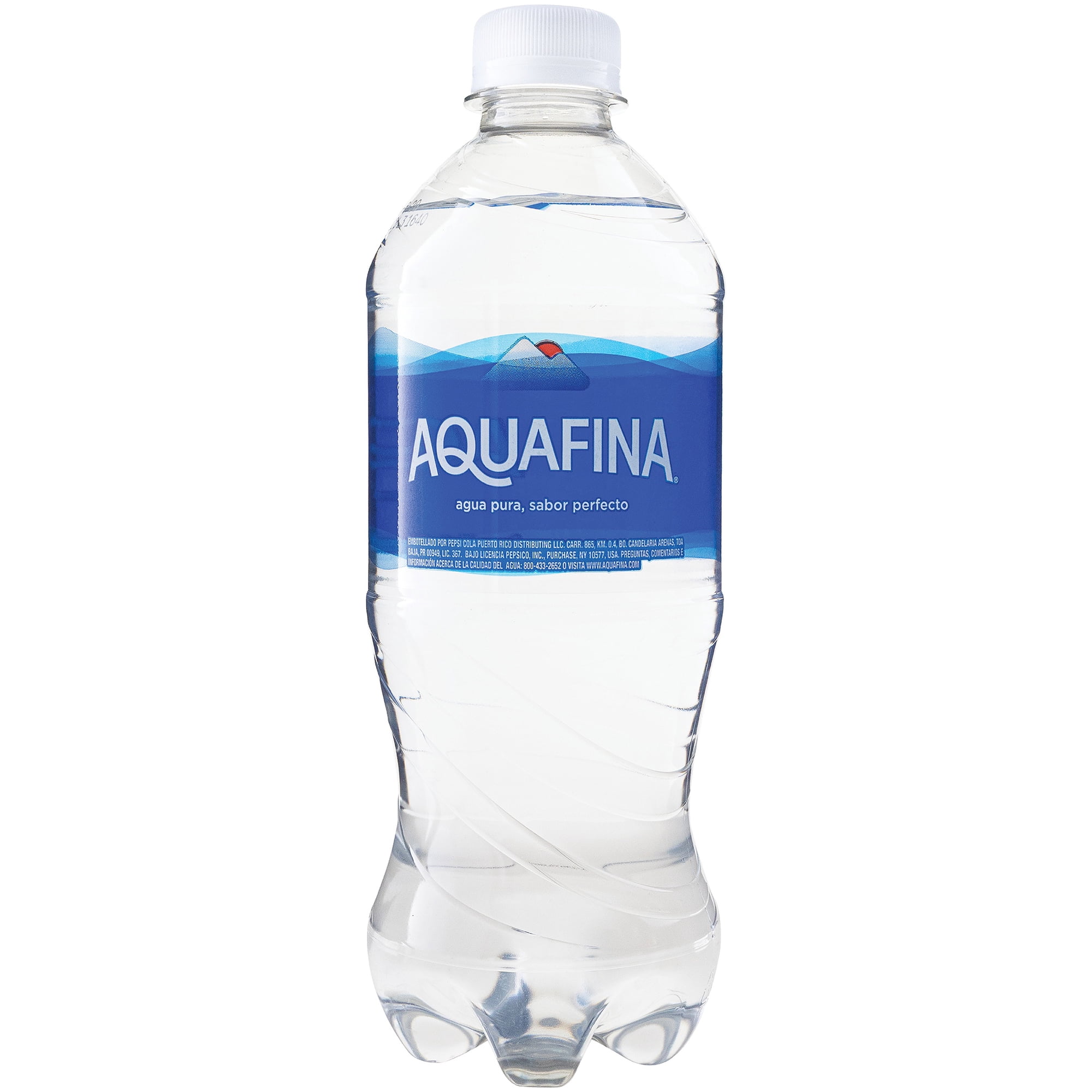 Aquafina Purified Drinking Water, 20 fl oz, Plastic Bottle