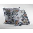thumbnail image 2 of Amrita Sen Designs Amrita Sen Honey Butterfly Indoor Outdoor Pillow Zip 18" x 18", 2 of 4