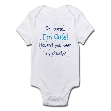 Looks Like Baby Onesie - Cute Like Daddy Infant Bodysuit - Baby Light Bodysuit