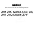 thumbnail image 2 of Kugel Rear Wheel Bearing Hub Assembly 70-512494 for Car Nissan Juke LEAF, 2 of 11