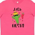 thumbnail image 4 of Inktastic Cinco De Mayo Let's Fiesta Cute Cactus with Sombrero Youth T-Shirt, 4 of 5