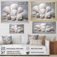 thumbnail image 4 of Designart " White Seashells" Animals Floater Framed Canvas Print, 4 of 7