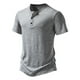 thumbnail image 1 of pstuiky Camisa de manga corta para hombre, Camiseta de manga corta con cuello redondo y estampado liso para hombre ropa de hombre l, 1 of 7