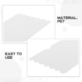 thumbnail image 3 of VERDANVERSE Blank Plastic Ticket for Concerts and Events with Transfer Technology 1Pcs White Color Rectangular, 3 of 8