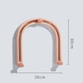 thumbnail image 3 of Organizador de baño Sunnimix Estante para lavabo montado acero inoxidable 30x30 cm, 3 of 7