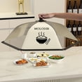 thumbnail image 5 of NOVELAR Reusable Food Cover, 28 in Round, One-Hand Operation, Keeps Food Clean and Fresh, Ideal for Outdoor Dining, 5 of 7