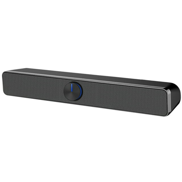 Reproductor de música SADA SADA V-193 Altavoz para computadora con cable USB Barra de sonido Subwoofer estéreo Potente reproductor de música Caja de sonido envolvente de graves Entrada de audio de 3,5 SADA Reproductor de música
