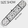 thumbnail image 3 of Dailycode Double Sided Oven Mitt with Loop Heat Resistant Kitchen Long Potholders 7" x 35" Cute Line Fishes, 3 of 6