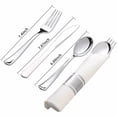 thumbnail image 5 of Lillian Pack of 10 Sets Pre-Rolled Cutlery And Napkin Set (QTY-4), 5 of 5