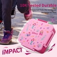 thumbnail image 3 of Bento Box Norxely con termo para niños de gran capacidad, color rosa, 3 of 9