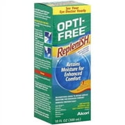 Alcon Opti Free Replenish Disinfectant, 10 OZ (Pack of 6)