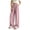 Pink, variant on yeiolnoer Pants for Women Drawstring Elastic Waist Pants Casual Wide Leg Long Pants with Pocket Fashion Outfit(Wine,X-Large)