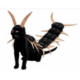 thumbnail image 5 of Halloween Cat Costume Centipede Outfit, Funny Pet Centipede Costume with Adjustable Straps, Cat Centipede Cosplay Outfit for Small Medium Large Cats, Red (Gold), 5 of 6