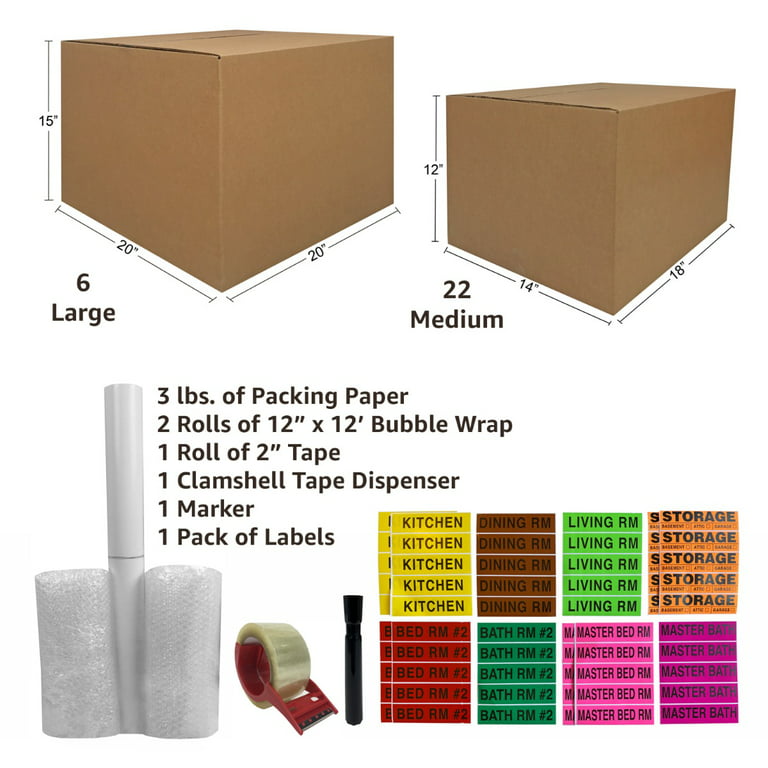 Bubble Wrap vs. Packing Paper, A Smart Move