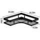 thumbnail image 3 of Babathroom Storage Shelf, Corner Bathroom Rack, Bathroom Organizer, Bathroom Shelves, 3 of 6