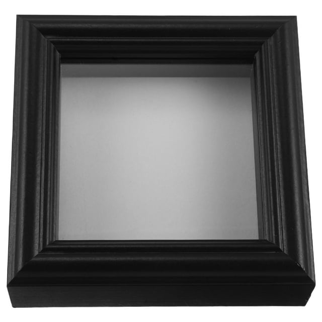 Minkissy Tabletop Frames Butterfly Specimen Frame Black Artificial Board Tabletop Design For Office 1Pcs